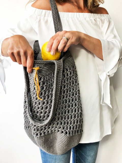 Ravelry: The Cameron Slouchy Bag pattern by Ruby Webbs